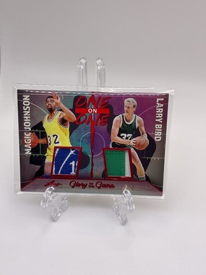 2025 Leaf Glory of the Game Basketball - Magic Johnson Larry Bird /2 Dual Patch