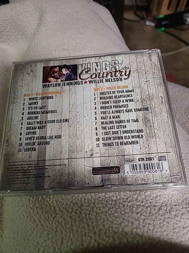 Kings of Country by Jennings, Waylon / Nelson, Willie (CD, 2016) Foto 3 de 4