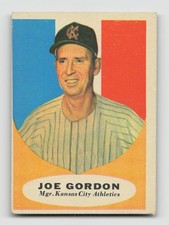 1961 TOPPS #224 JOE GORDON VG-EX *Hot Corner Vintage* D