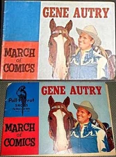 MARCH OF COMICS 135 GENE AURTY MINI COMIC GIVEAWAY PROMO VGVG+ 1955 POLL PARROT