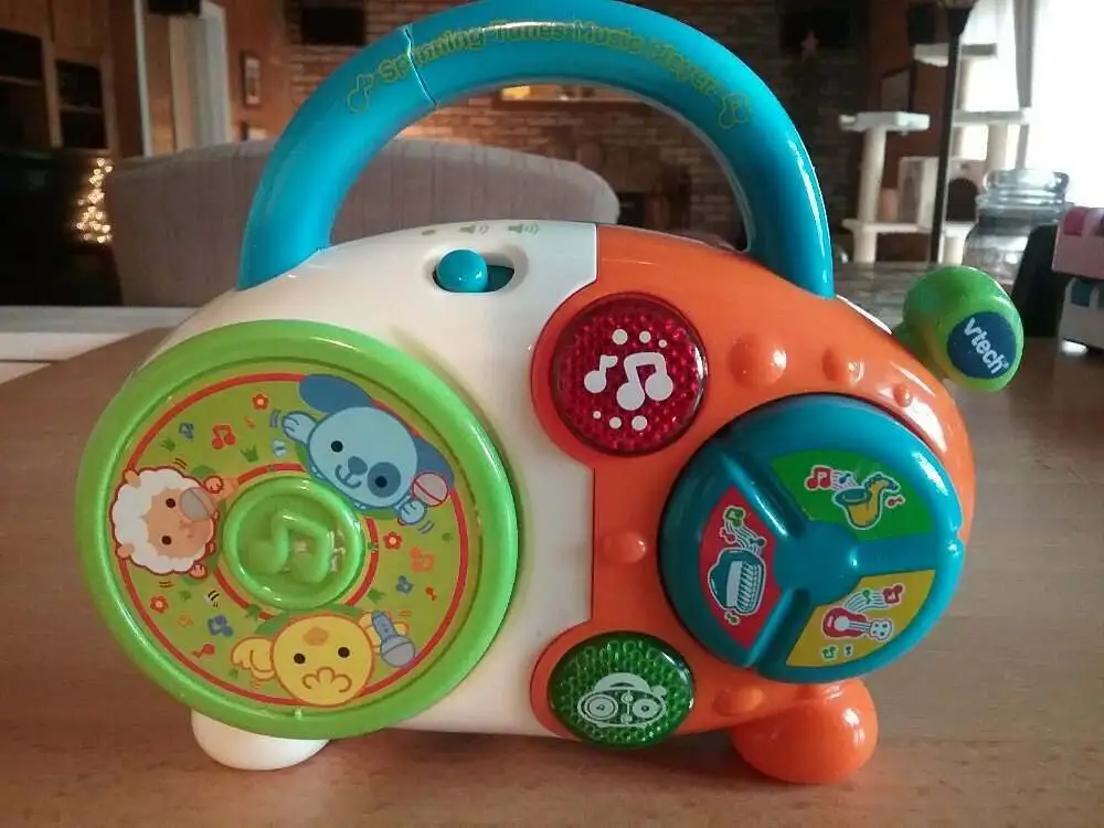 VTech Spinning Tunes Music Player - Kids Learning Toy - Works Great