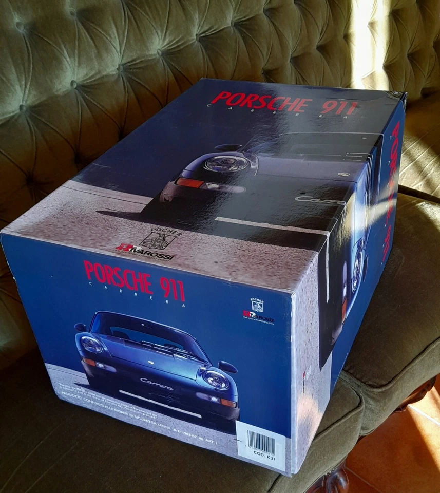 Pocher Porsche 911 Carrera K 30 Nera Scala 1:8 - Immagine 2 di 4