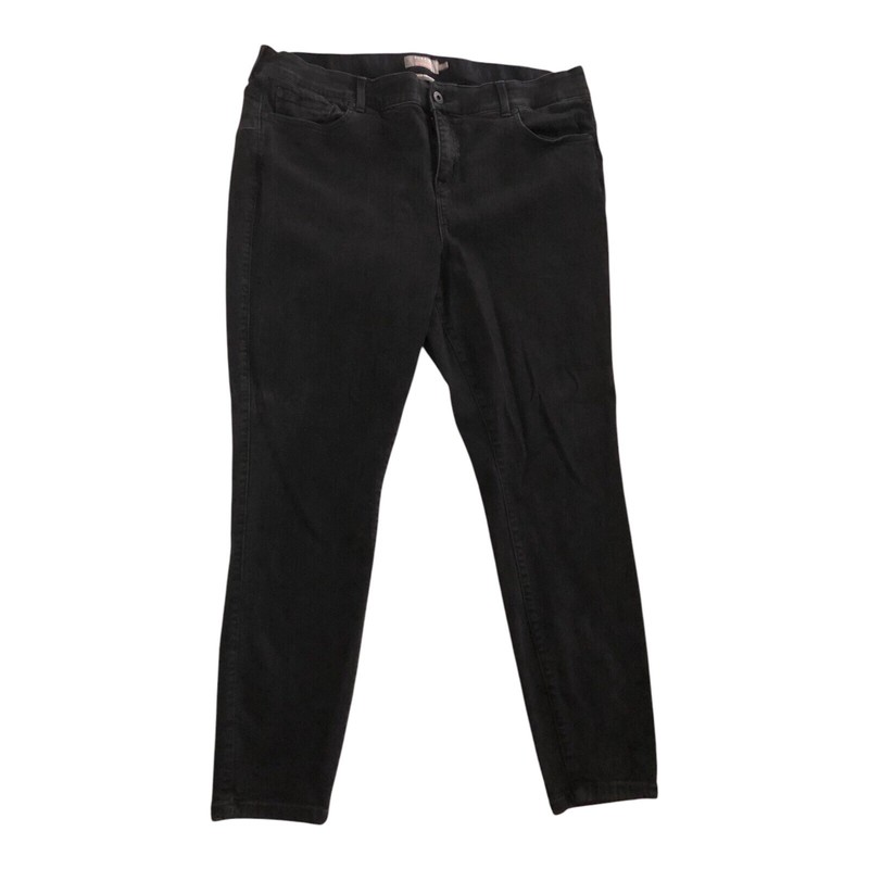 Torrid Bombshell Skinny Black Jeans  Size 22 Plus Regular Length