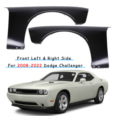 Pair Fender Fits 2008-2022 Dodge Challenger Front Driver +Passenger Side LH+RH