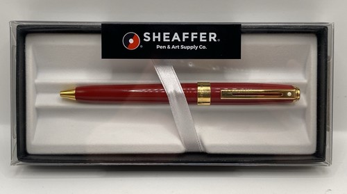 Bolígrafo Sheaffer Prelude Rojo N2917651 Tinta Negra Nuevo - Imagen 2 de 6