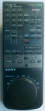 Sony RMT-V373A TV VTR Remote Control Black Genuine OEM
