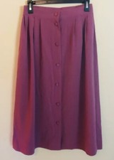 Woman s Maxi Skirt Fundamental Things, Spring Pink Button Up The Front Sz 10