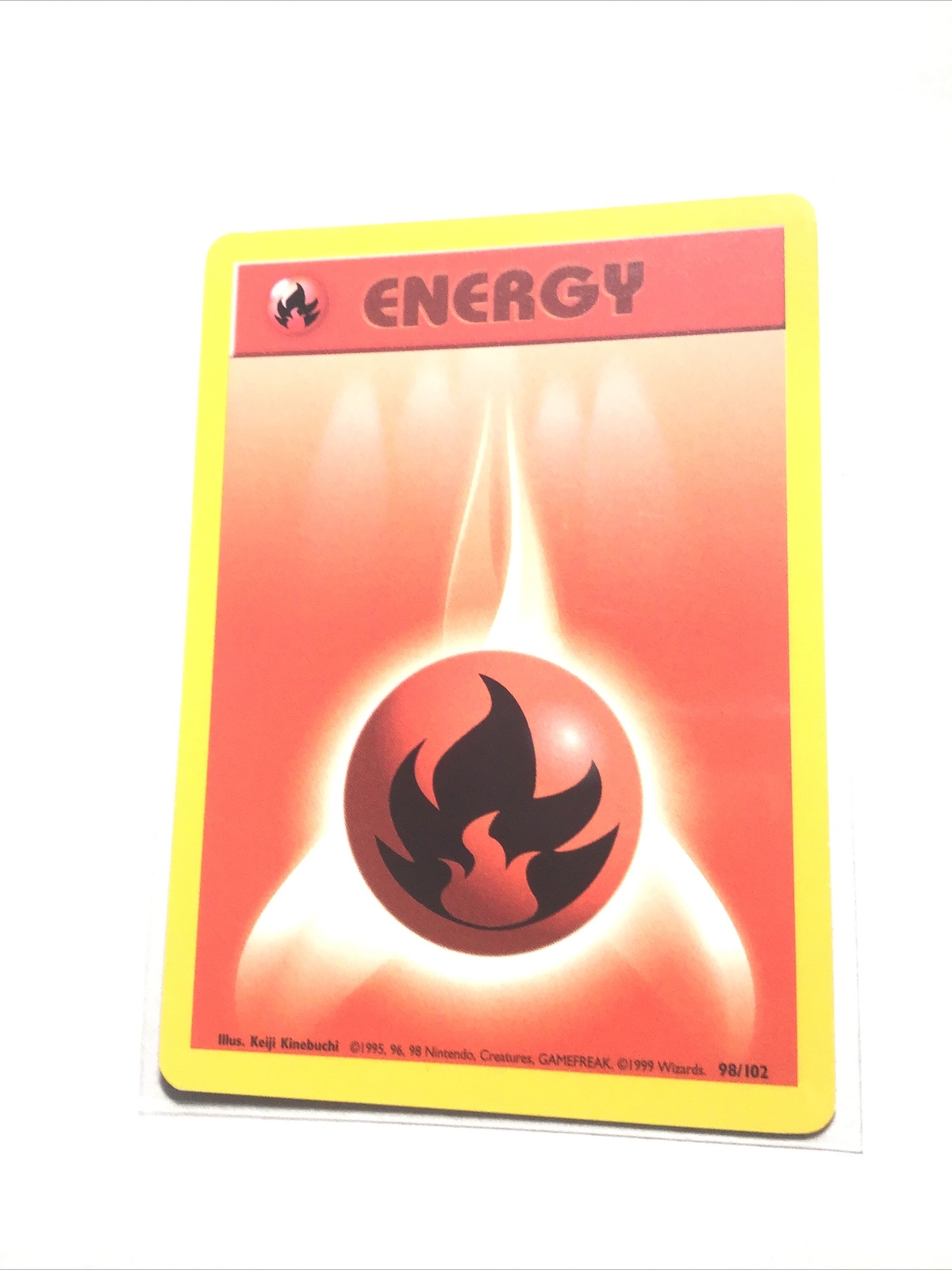 FIRE ENERGY - 98/102 - Base Set - Pokemon Card - PL