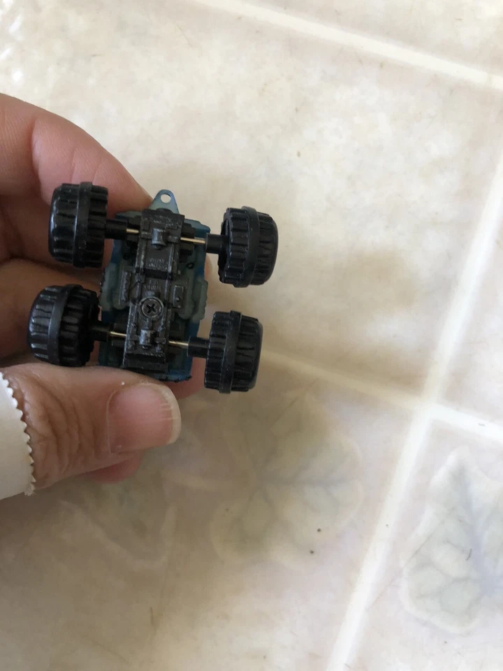 Micro Machines Monster Black Blue Jeep 1987 Galoob - Image 3 of 4