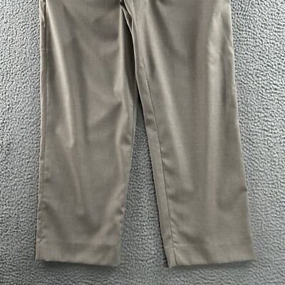 パンツ・ボトムスその他 PERSTEP BEIGE MOOD COTTON PANTS MU5610 H&M Womens Pants Beige Size 10 Dress Pant High Rise Career