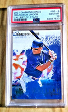 2021 Panini Diamond Kings FRANCISCO LINDOR #GS-8 Gallery of Stars PSA 10