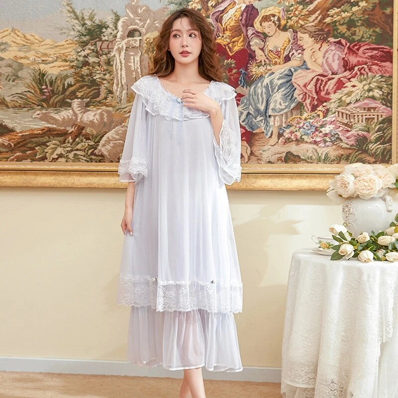 Lace hotsell nightgown dress