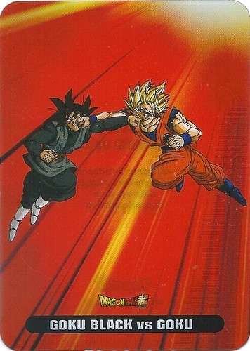 Dragon Ball Tournament Power Lamincards Diramix No 149 Goku Black Vs Goku Ebay Dragon Ball Tournament Power Lamincards Diramix No 149 Goku Black Vs Goku Ebay