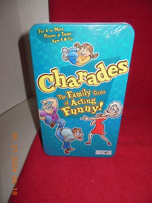 Charades Game Patch Products Ages 8 & Up Sealed New 4+ Players