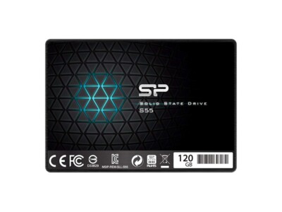 Silicon Power 120GB S55 2.5'' SATA III TLC Internal SSD SP120GBSS3S55S25/AC