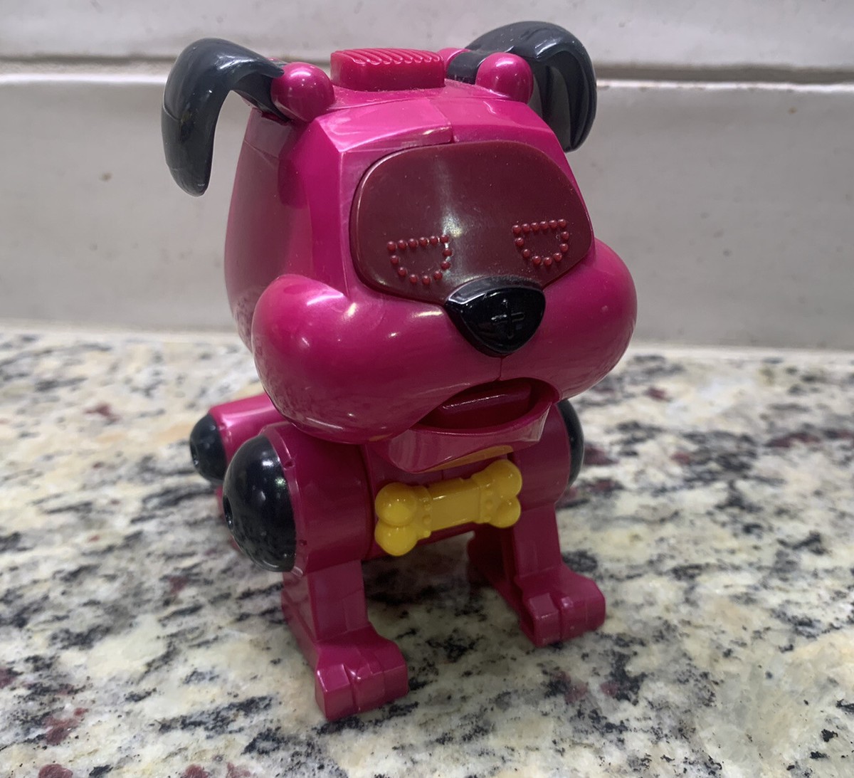 Vintage McDonalds Happy Meal Toy 2002 Sega Poo-Chi Pets Robot Dog
