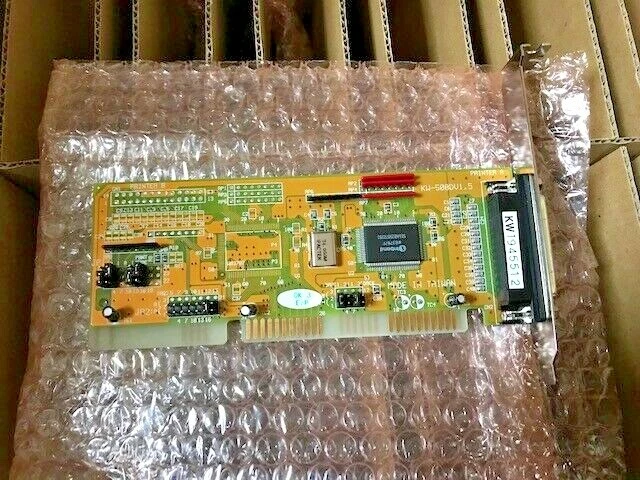 BRAND NEW VINTAGE KOUWELL KW-508DV1.5 16 BIT ISA PARALLEL PRINTER CARD RM2WL - Image 4 of 4
