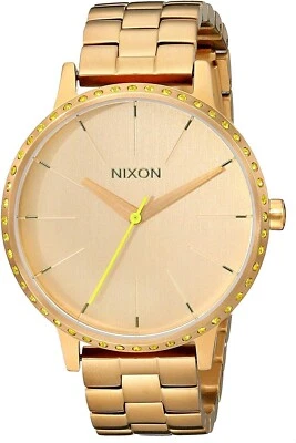 NIXON Kensington Spring 2017 Armbanduhr Herren gold Edelstahl | eUVP 200€ - Bild 1 von 3