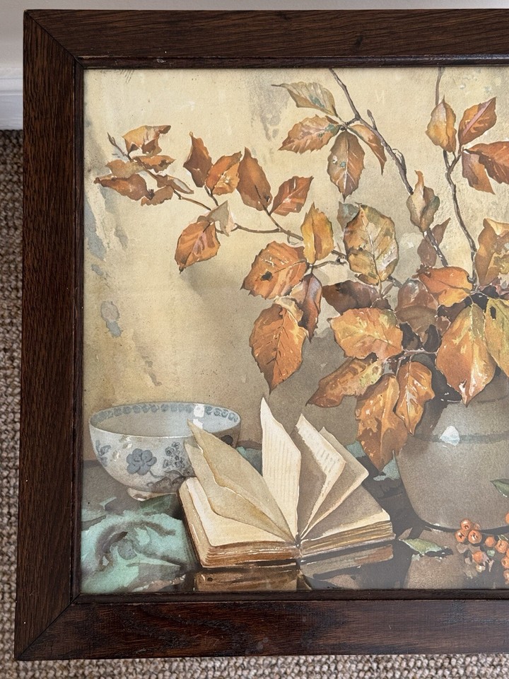 Vintage Folding Coffee Table, Fire Screen, Side Table, Occasional Table