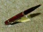 Red Theme Twist Pen with a “Marinara Sauce” Body and Red & Gold Trim, Black Ink — photo 6