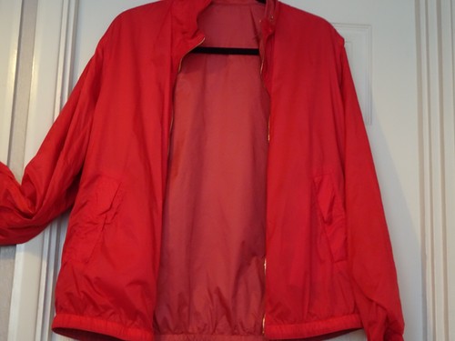 Massimo Dutti Orange Red Reversible Jacket Parka - Picture 2 of 7