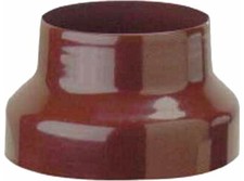 Save Fumisteria Riduzione Canna Fumaria in Acciaio smaltata colore Marrone 10/ 8