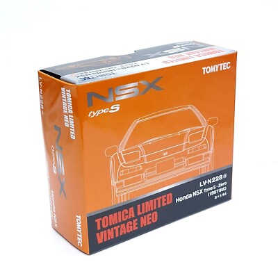 Tomica Limited Vintage NEO LV-N228a Honda NSX Type S Zero 1997 1