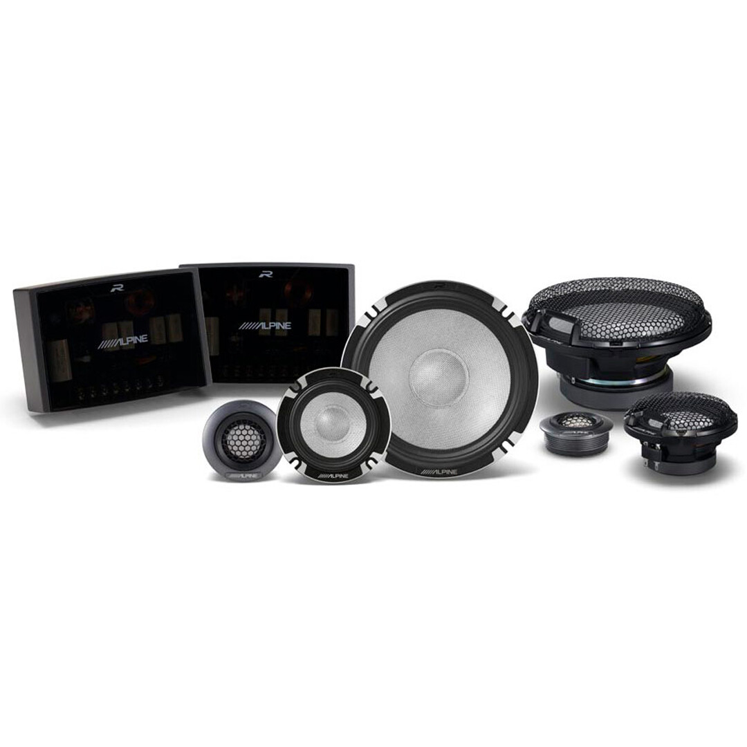 【美品】ALPINE R2-S653 3wayカースピーカー　アルパイン Alpine R2-S653, R Series 6.5