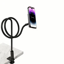 Adjustable Gooseneck Floor Stand - Universal Holder for iPad iPhone & Smartphone