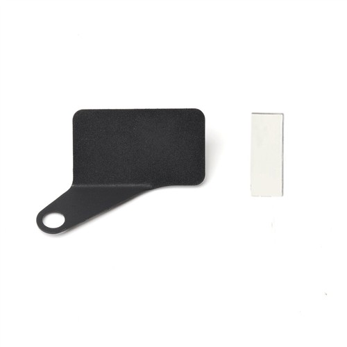 Rectangle CNC Motorcycle Gauge Mount Bracket Water Temp Volt Meter Holder Black - Picture 4 of 4