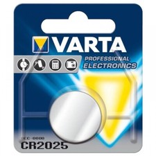 Batterie Bouton Varta CR2025 DL2025 Au Lithium 3 V