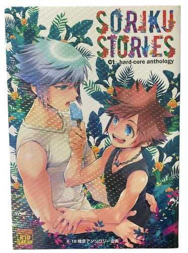 Kingdom Hearts Doujinshi Yaoi Riku X Sora Soriku Stories Hardcore BL Anthology