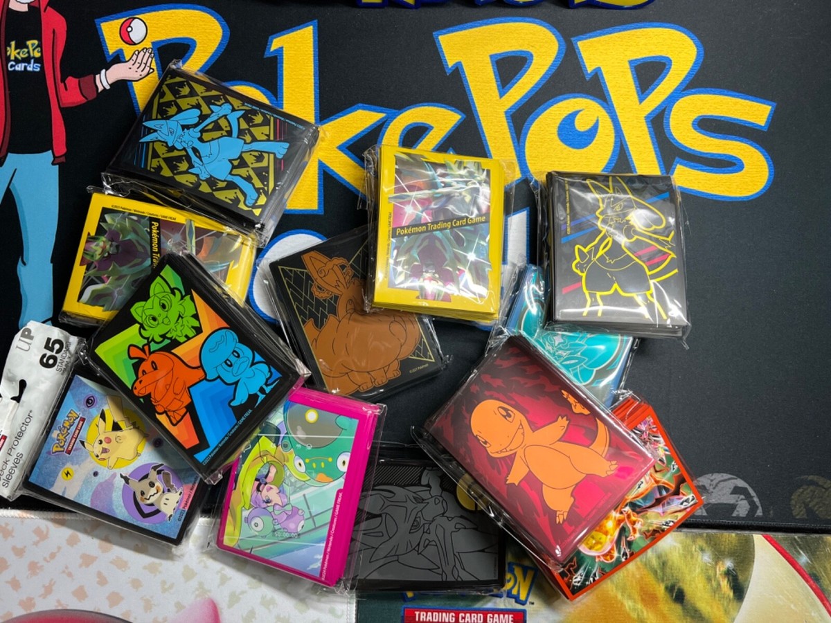 Sealed Pokemon TCG Card Sleeves - You Choose