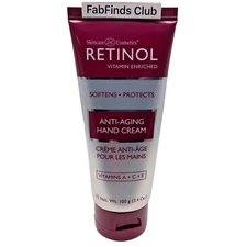 Retinol Hand Cream ORIGINAL Sealed Hands,Nails,Cuticles 3.4oz