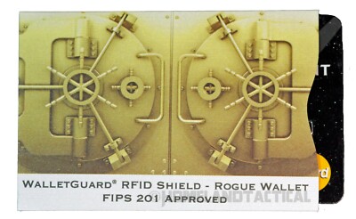 Rogue Industries RFID Blocking Credit Card Sleeves - Gold Vault
