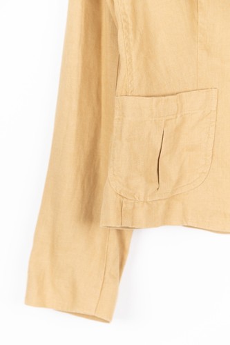 Lauren Ralph Lauren Linen Blazer Women’s Size 8 Beige Button Up Long Sleeve - Picture 4 of 12