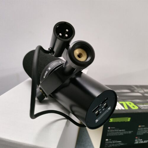 SHURE SM7B Microfono Dinamico Cardioide Microfono Vocale Trasmissione NUOVO - Foto 5 di 11