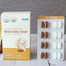 ATOMY Turmacin MSM Joint Health Support Tumeric Extract Cartilage 128 tablet NEW