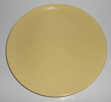 Franciscan Pottery El Patio Barkertone Yellow Chop Plate