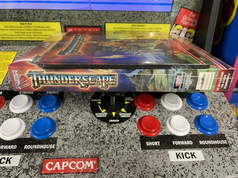 1995 PC CD ROM World of Aden: Thunderscape BIG BOX w/ Mousepad BRAND NEW SEALED - Image 3 of 4