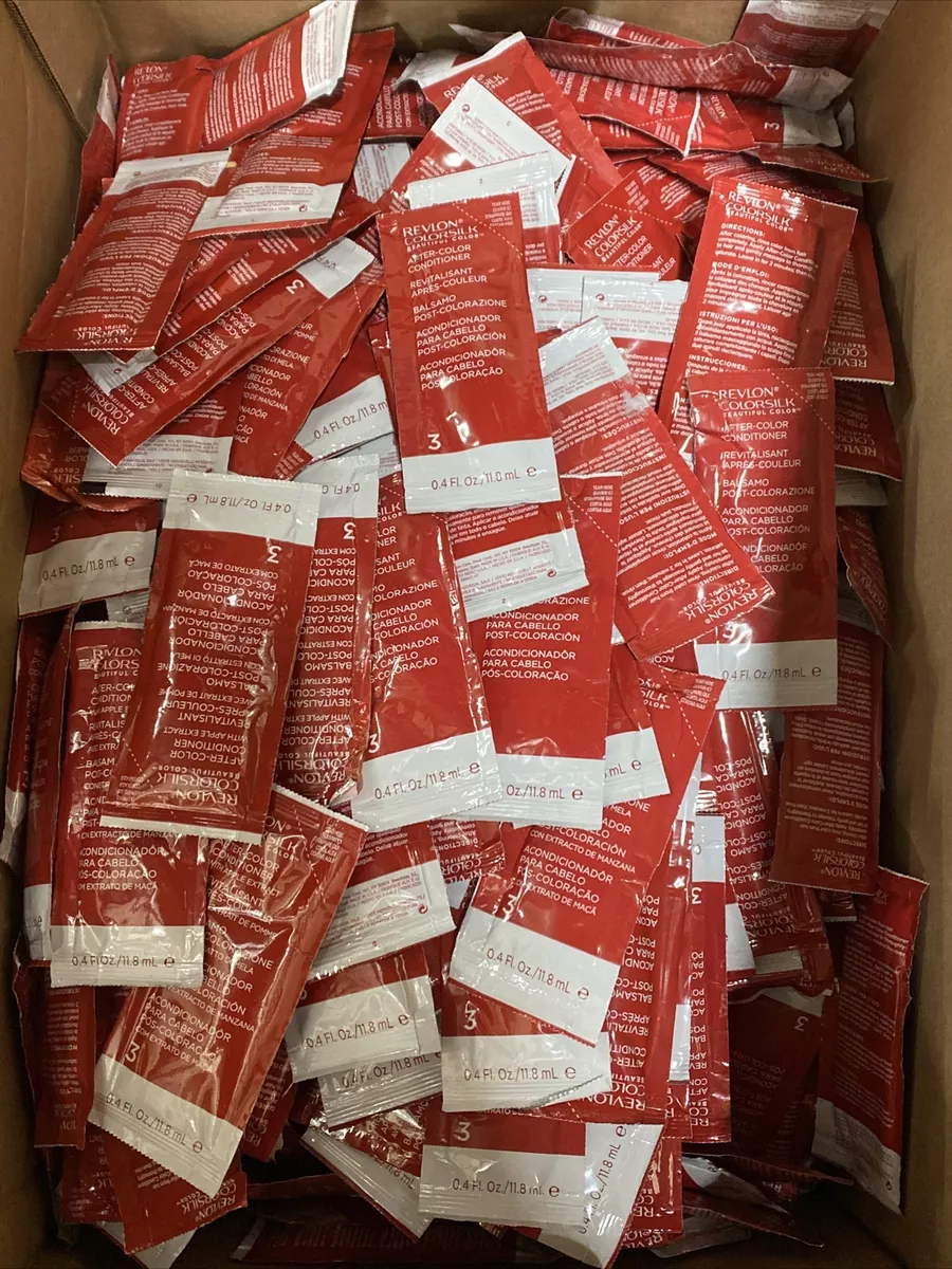 Pack Of 10 Revlon ColorSilk After Color Conditioner Step 3