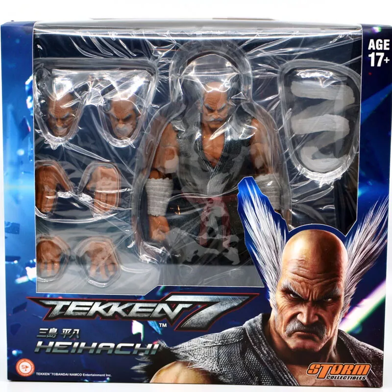 Figuras de Ação BANDAI Tekken Kazuya Mishima 17 cm