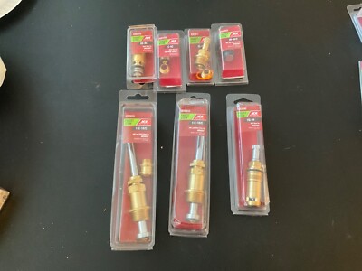 New Ace Brass Faucet Stems Hot & Cold, Pick one