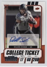 2021 Panini Contenders Draft Picks College Ticket Dillon Stoner #278 Auto 03xg