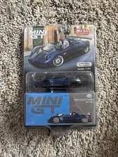 Mini GT 1:64 CHASE Pagani Zonda HP Barchetta Blue Tricolore #370