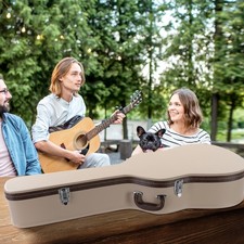 Glarry Hard-Shell Wooden for 41" Folk Guitar Acoustic Guitars