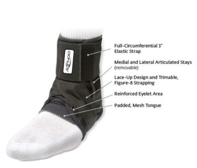 DonJoy Stablizing PRO Lace-Up Ankle Brace/Support Small FAST SHIPPING