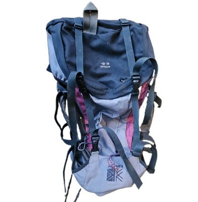 Karrimor Wildcat Wanderrucksack Unisex groß grau pink 60-65L verstellbar...