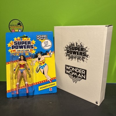 Mattel DC Superheroes Wonder Woman 6 In Super Powers Figure 30th Anniversary