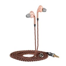 Metal In-Ear Headphones 11mm Drivers 32 Ohm Compatible with 3.5mm Devices